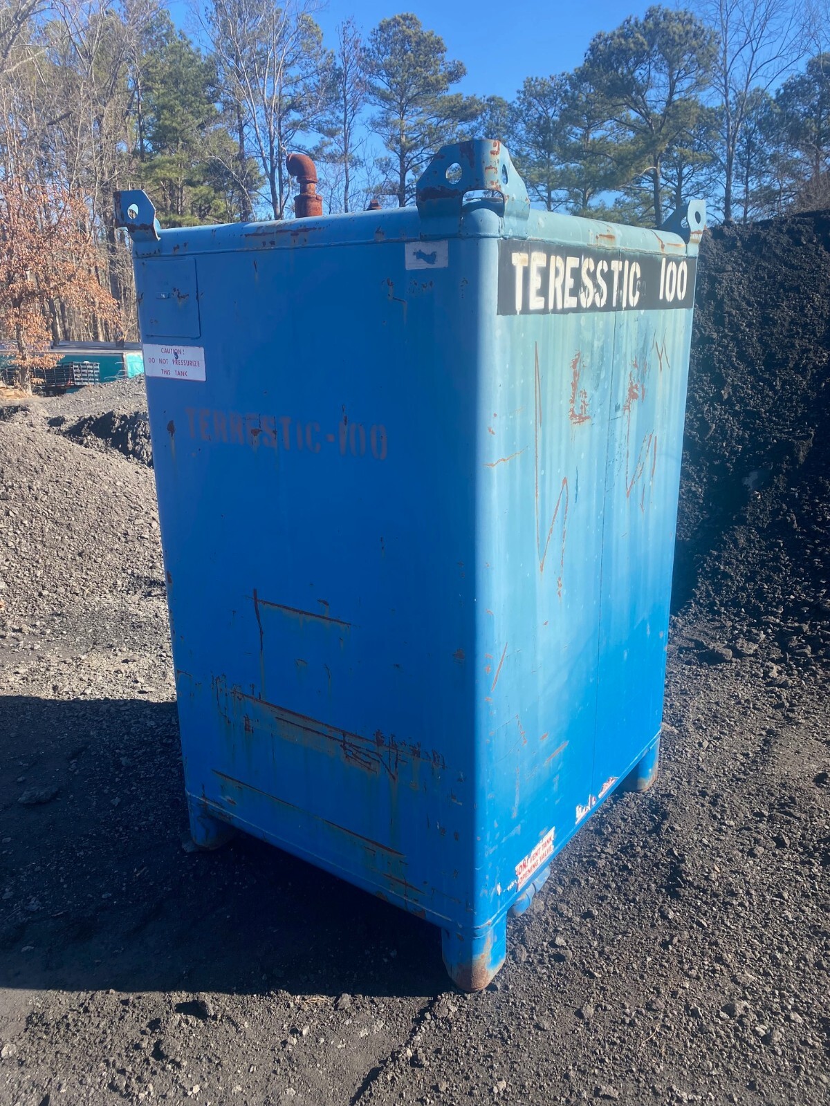 Hoover Universal 28144, 549 Gallon Tank, Industrial Liquid Storage Tank