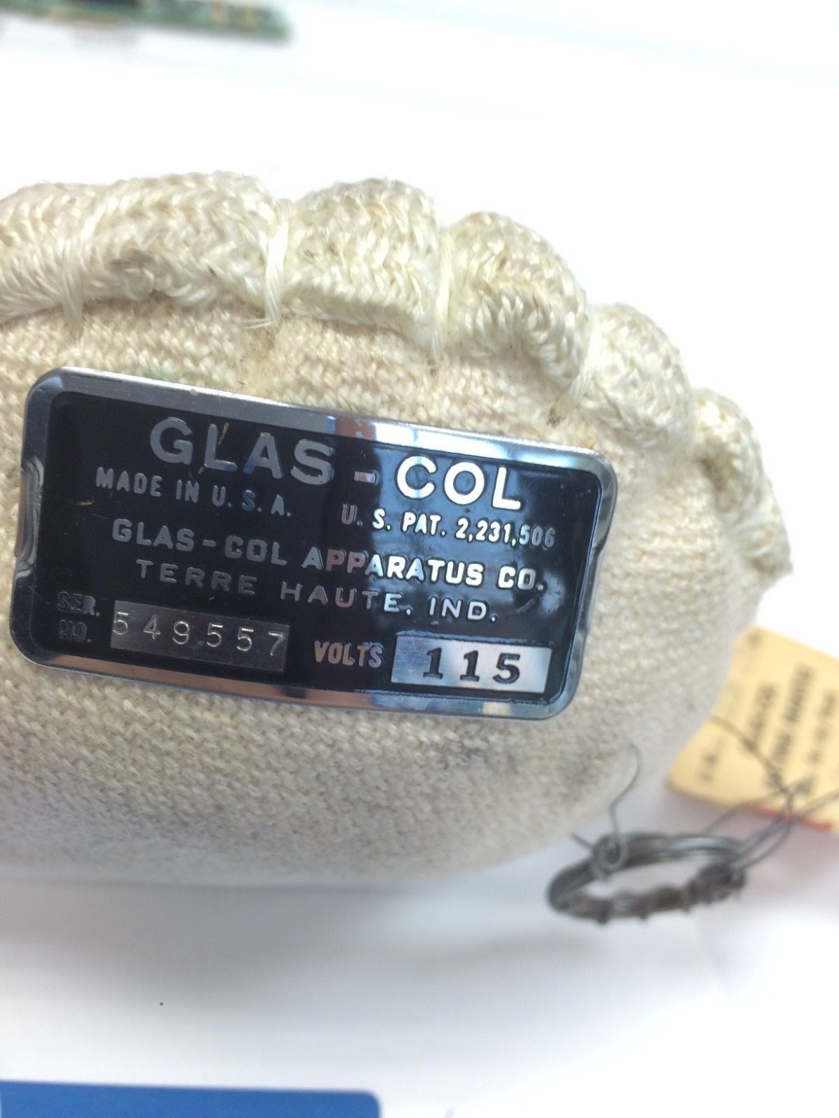 Glas-Col Hemispherical Mantle 549557