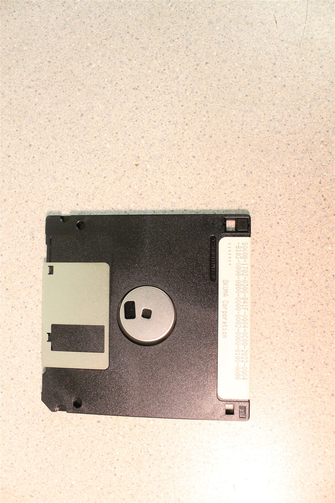 Micro Floppy Disk Case 3.5″ x 12 Disks E8048-090-426-1 Okuma *FREE SHIPPING*