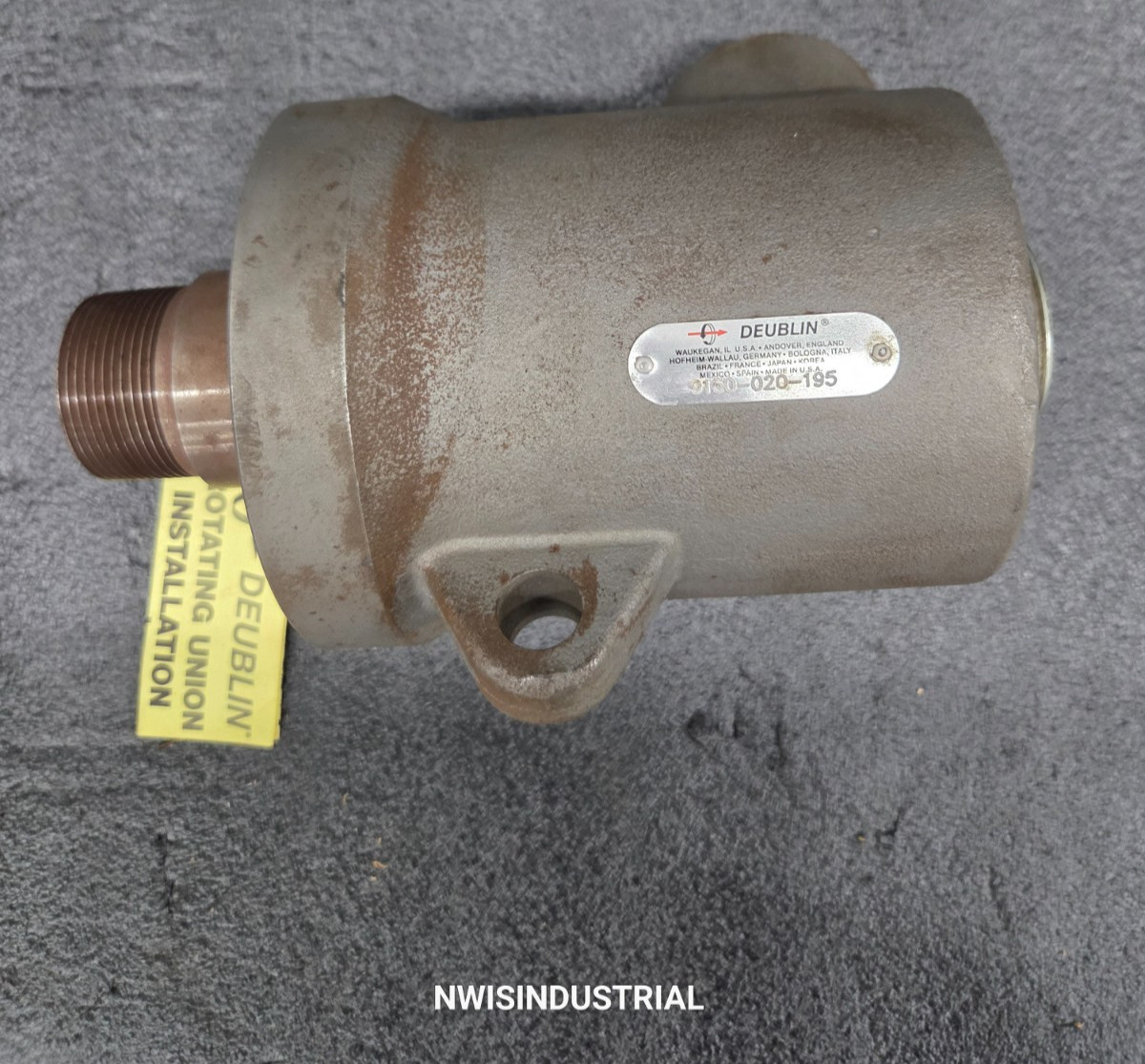 Deublin 9150-020-195 Hot Oil / Steam rotary union 1-1/2 NPT RH