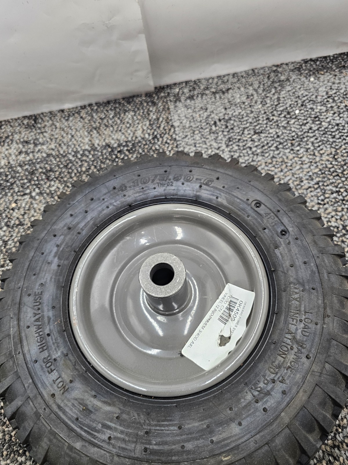 GENERAC 0K4506 Power Systems Wheel 12.8 OD, 3/4″ OD AXL Pneumatic