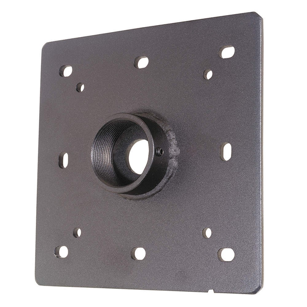 VIDEO MOUNT PRODUCTS CP1 Ceiling Plate,Black,7.5″Dx1.25″Hx7.5″W 462P62