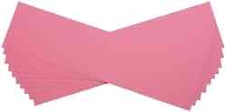 10 Pack Maudlin PL5-015P Pink Plastic Shim Stock, 5″ W x 20″ L x 0.015″ Thick