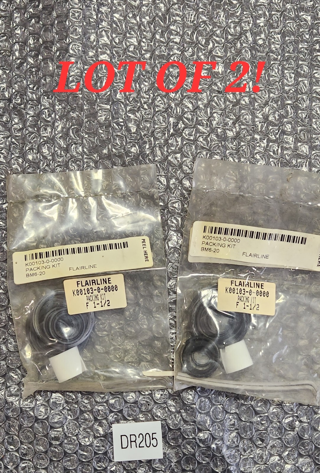 🆕️ Flairline Packing Kit K00103-0-0000 BM6-20 F 1-1/2 ⚡️🇺🇸 SHIP+WARRANTY