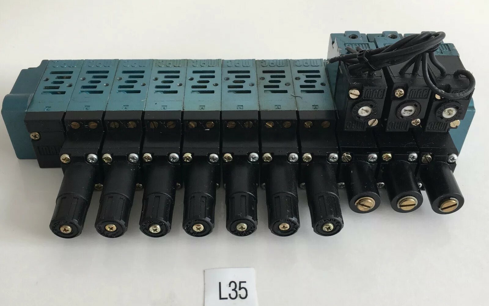 MAC *Rack Of 11* 45A-MAF-DAAA-1BA Solenoid Valve Block 6.5 Watts + *Warranty*