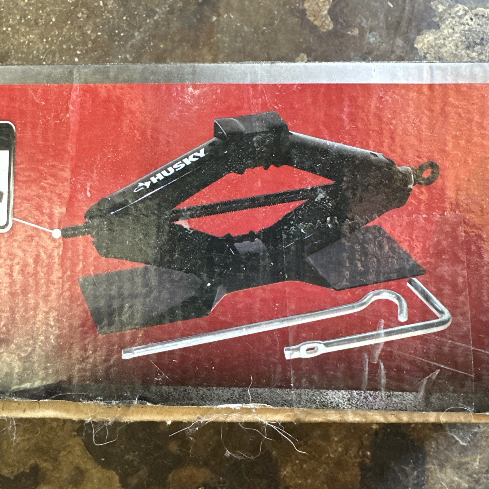 1-1/2 Ton Scissor Car Floor Jack Lifting With Steel Handle Heavy Duty Tools