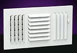 Hart & Cooley 303106 – 10X6 Ceiling Curved Blade Three Way Register
