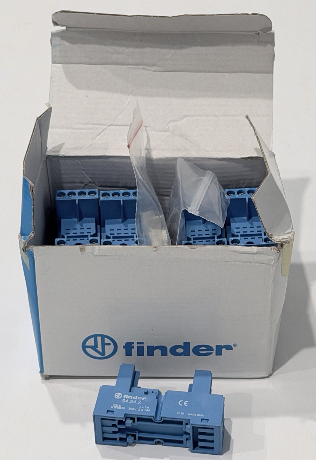 New Finder 94.84.2SMA Relay Socket 94842SMA (Pack of 10)