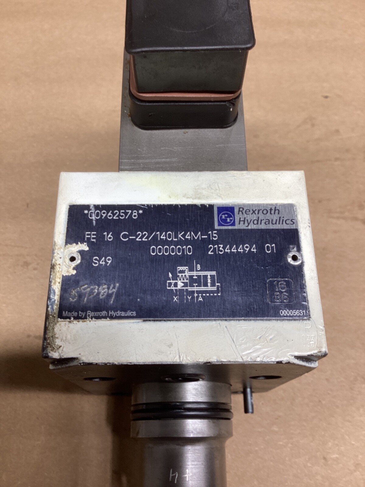 REXROTH FE16C-22/140LK4M-15 #4001A38PR2