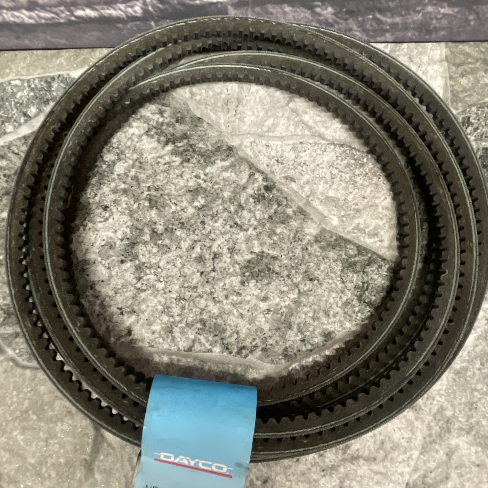 DAYCO POWER WEDGE V-BELT, 3VX1400, COG BELT, 140″ CIRC.