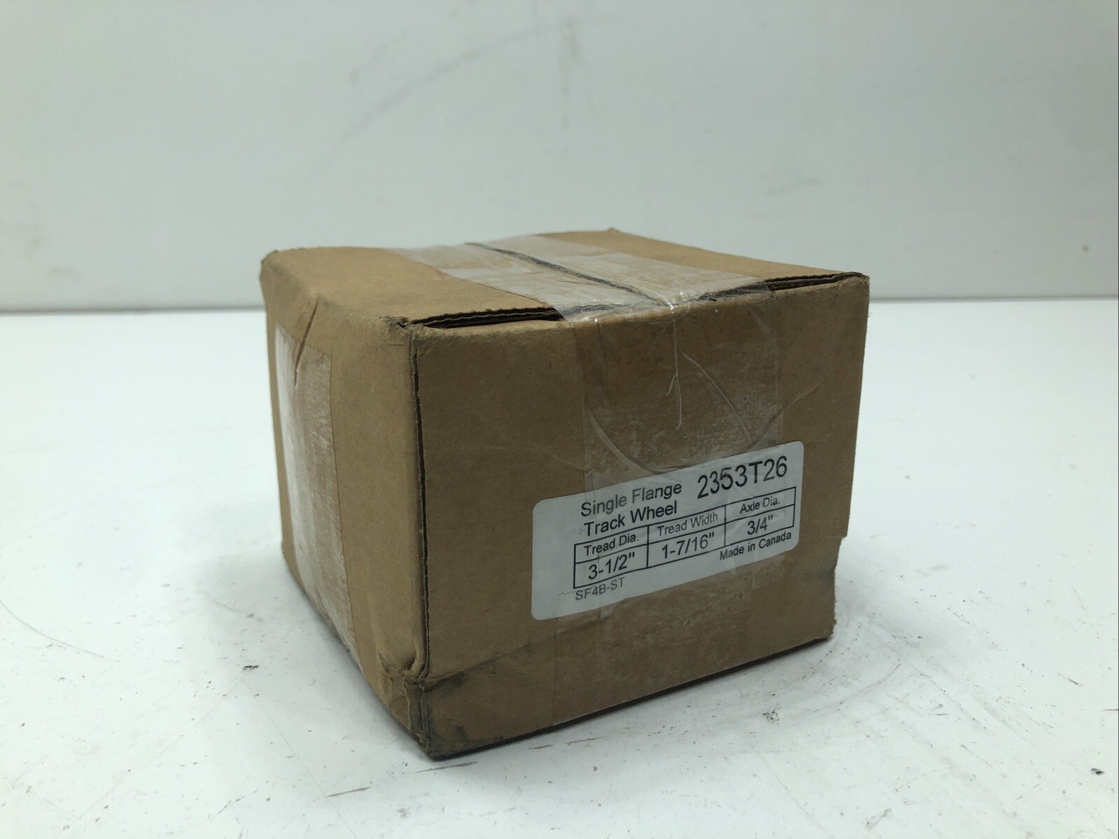 McMaster-Carr 2353T26 Single Flange Track wheel