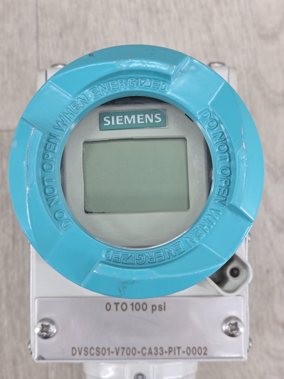 Siemens Sitrans P 7MF4233-1GA10-1NC6-Z Transmitter for Pressure 48975LIN