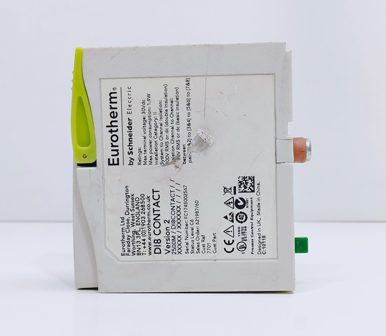 EUROTHERM 2500M/DI8CONTACT/ /XXXXX / XXXXXX MODULE (FREE SHIPPING)