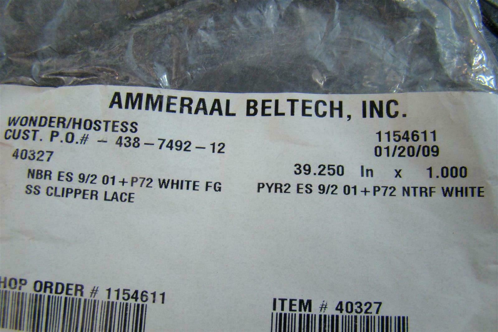 Ammeraal Beltech Inc. SS Clipper Lace 40327