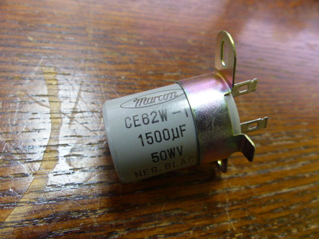 MARCON CE62W1H152T Qty of 10 per Lot 1500UF 50V SOLDER LUGS WITH MOUNTING HAR