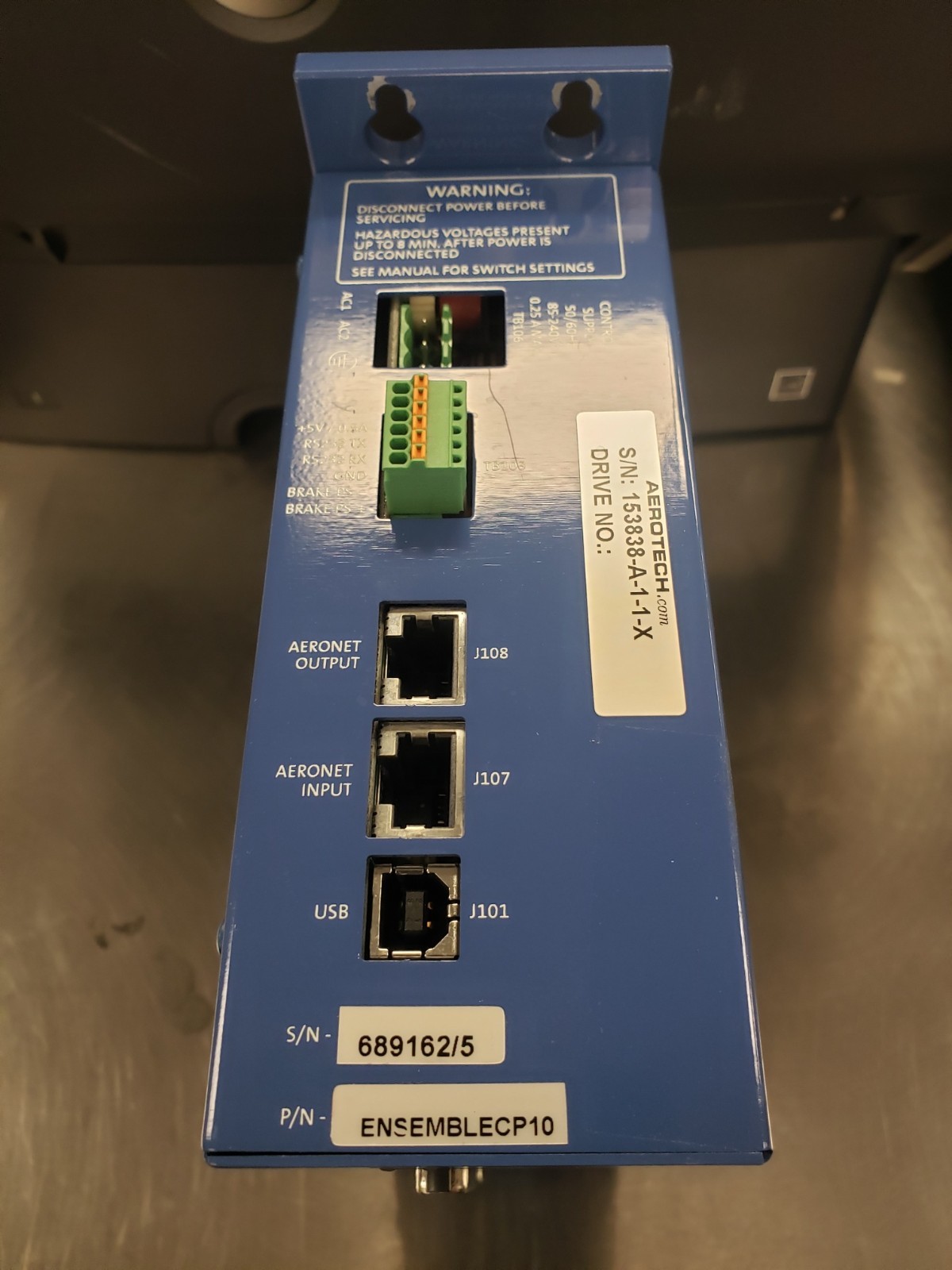 AEROTECH ENSEMBLE CP10 ETHERNET CONTROLLER – Tested and Working