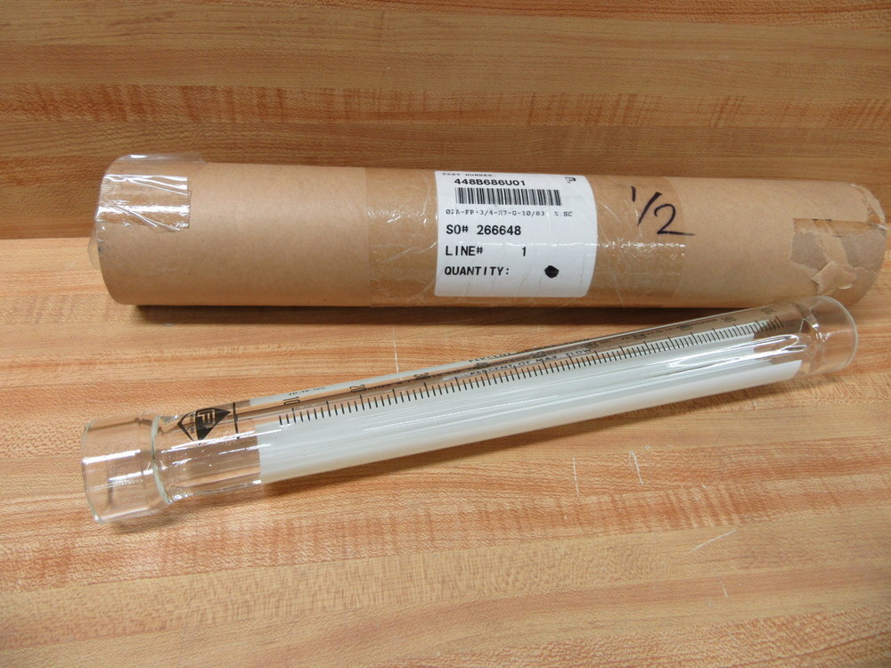 Fisher & Porter 448B686U01 Flowrator Tube FP-3/4-24-G-10