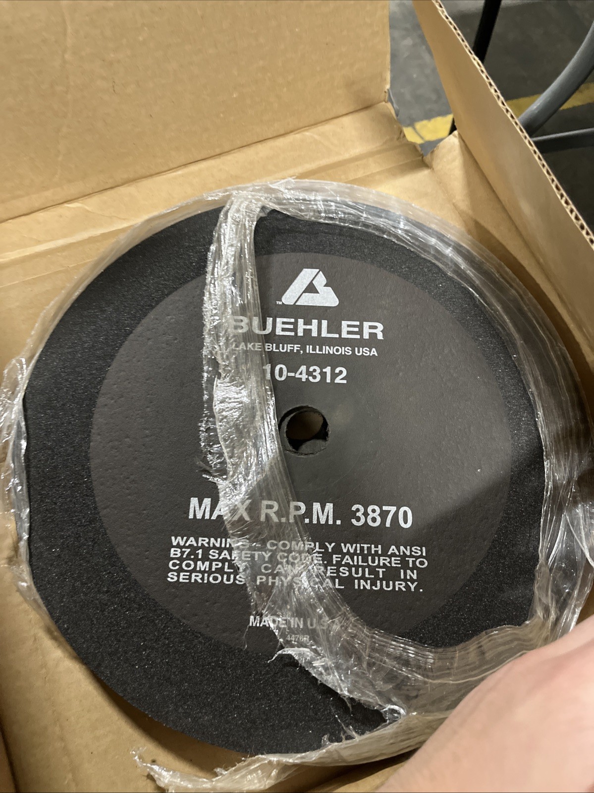 BUEHLER 10-4312-010 Grinding Wheels EXCEPT CHEMICALS & LUBRICANTS Pack of 10