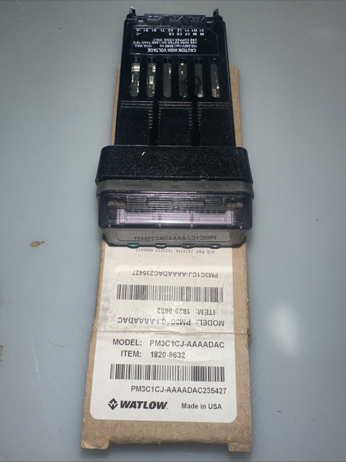 NEW WATLOW CONTROLLER, PM3C1CJ-AAAADAC, PM3C1CJAAAADAC