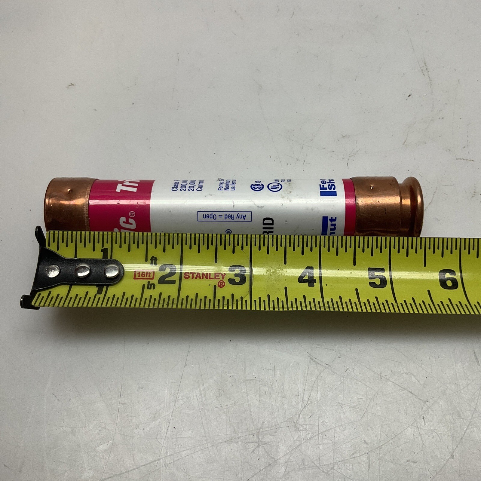 Ferraz Trionic TRS45RID Dual Element Time Delay 45A 600V AC 300V DC Fuse