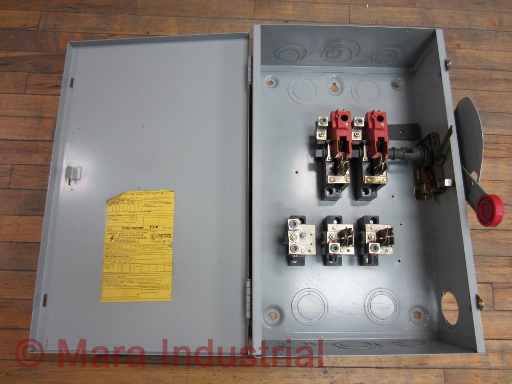 Cutler Hammer DG224NGK Eaton Safety Switch 200 Amp Series B