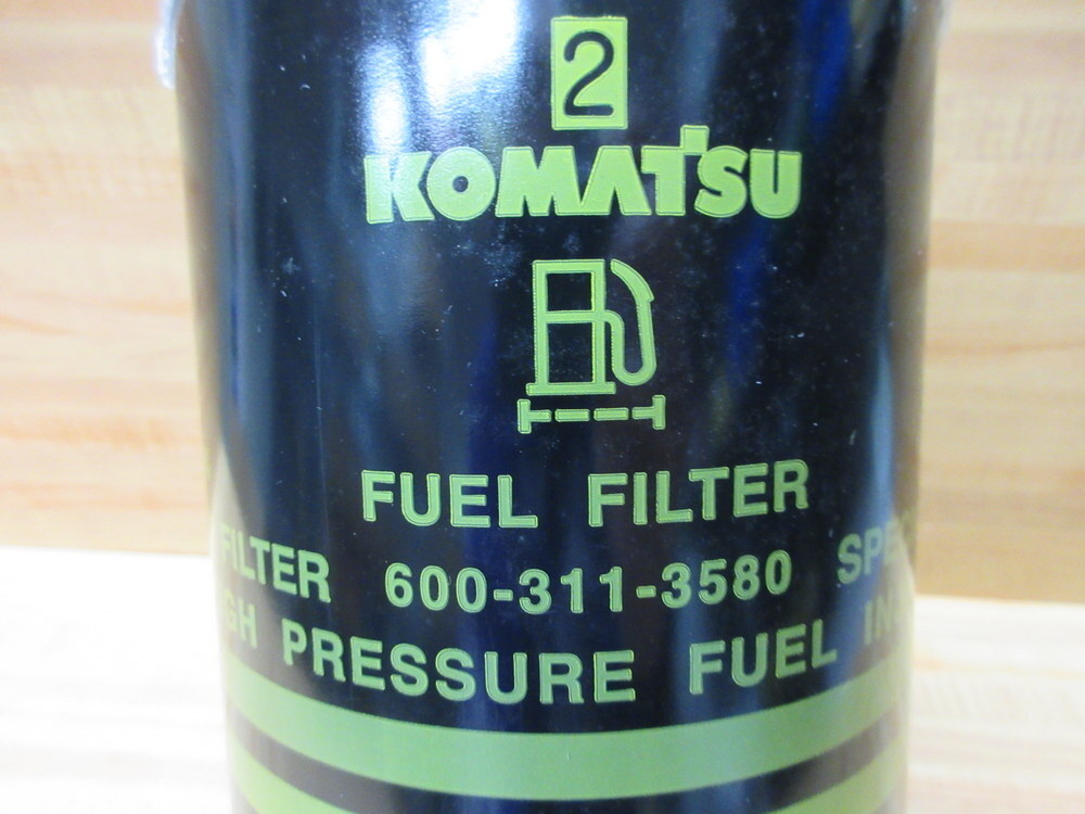 Komatsu 600-319-3580 Fuel Filter Cartridge 600-311-3580