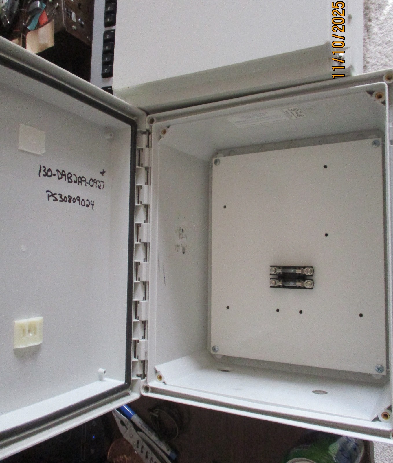 FIBOX ARCA UL Enclosure A-2746 Hinged Opaque NEMA, 10 x 12 x 6, 305 x 254 x 152