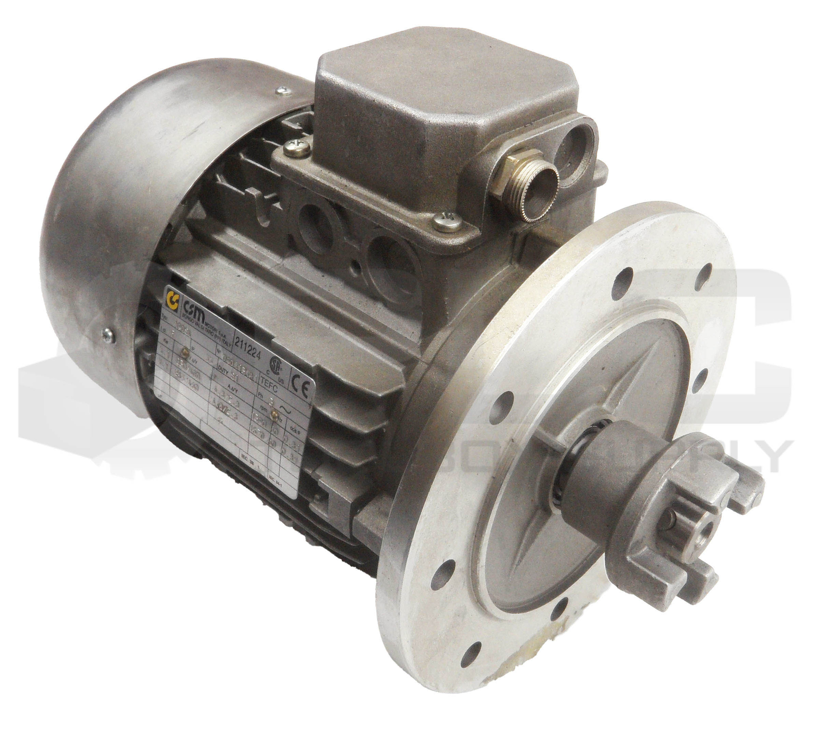 CSM MOTORI M90S4 MOTOR 1.1KW 3PH 230/400-265/460V 4.8/2.8A 1390-1670RPM 50/60HZ