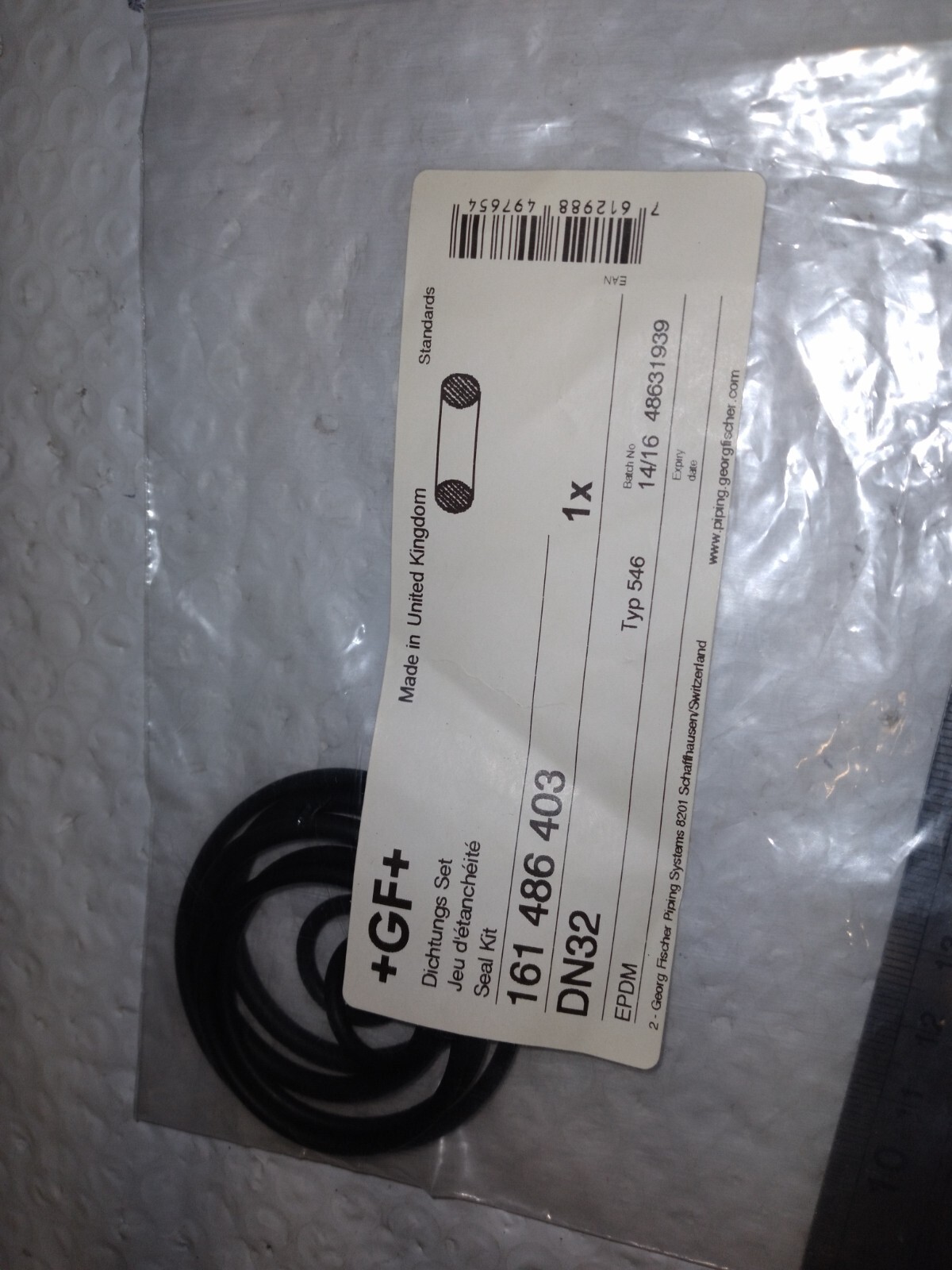 GF 161 486 403 546 DN32 EPDM