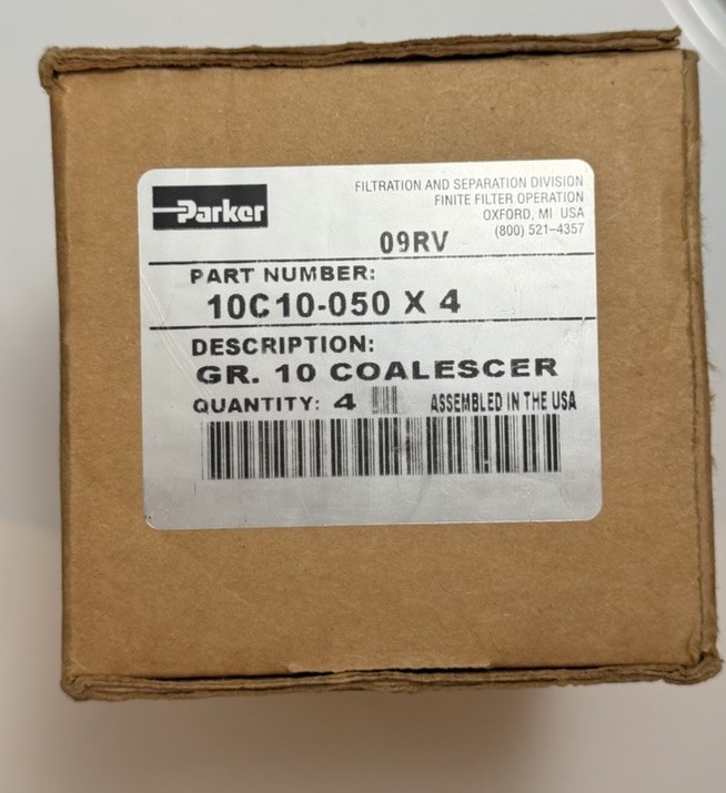 PARKER Coalescing Filter Element Coalescer Gr. 10 10C10-050 4 PACK (OEM)