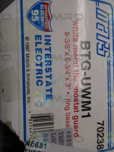 INTERSTATE ELECTRIC BTG-UWM1 THERMOSTAT GUARD NSMP
