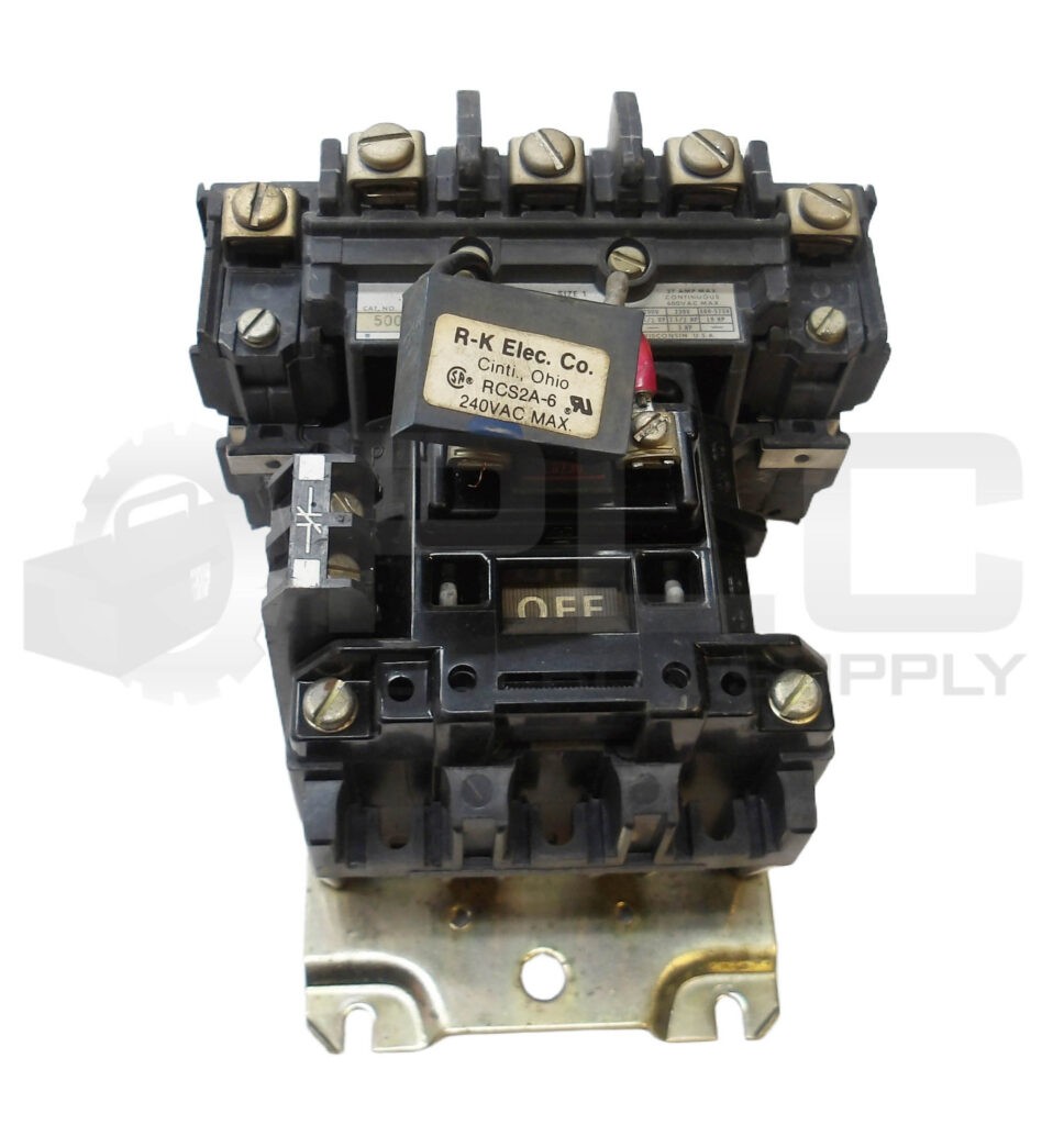 ALLEN BRADLEY 500-BOD95 /B W/ CB236 W/ 599-P01A /A W/ 595-B /B W/ RCS2A-6