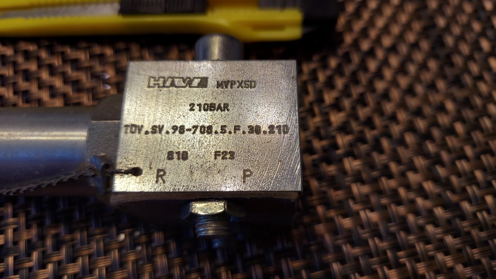 New Hawe MVPX50 210bar Hydraulic Pressure Limiting Valve