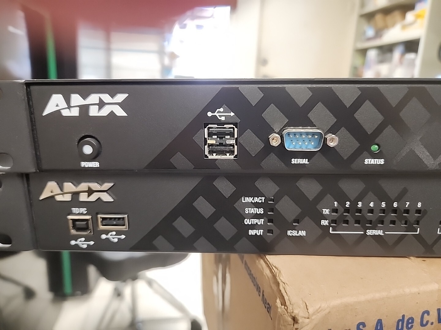 ^ AMX Netlink TPI-PRO-2DVI + Amx -nx3200