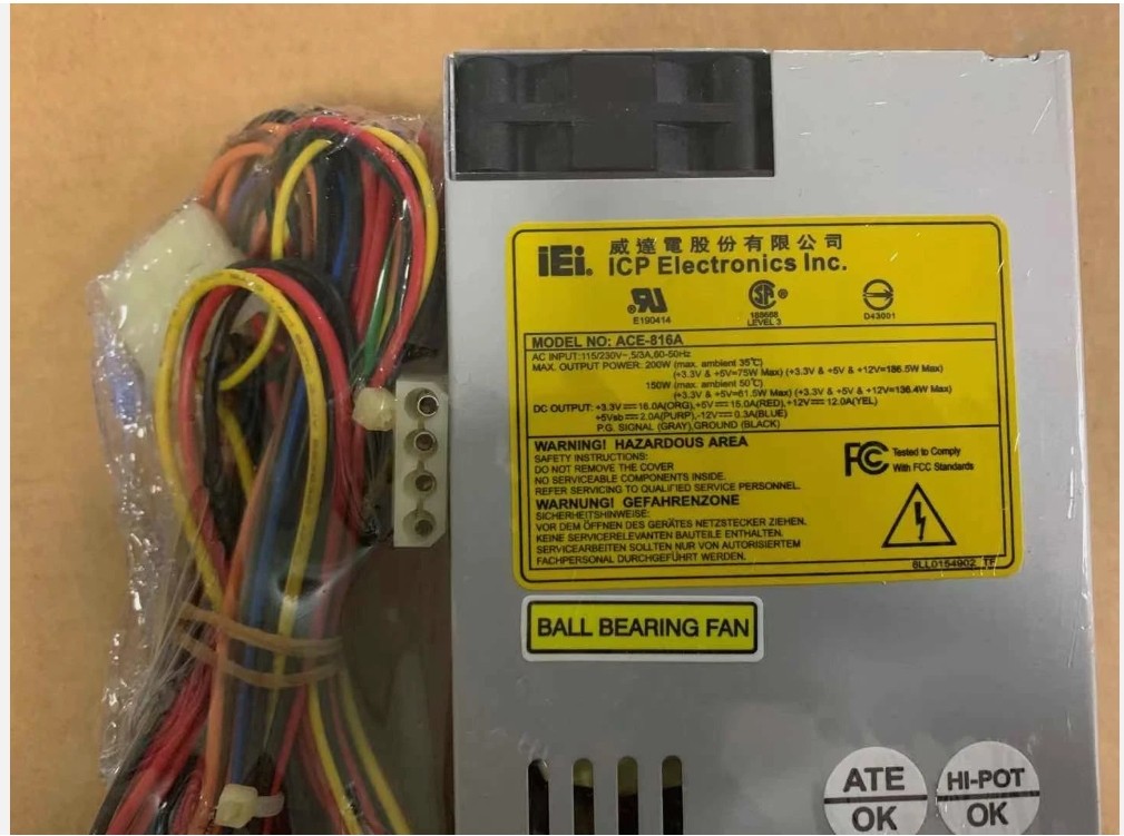 1pcs ACE-816A 1U Power Supply