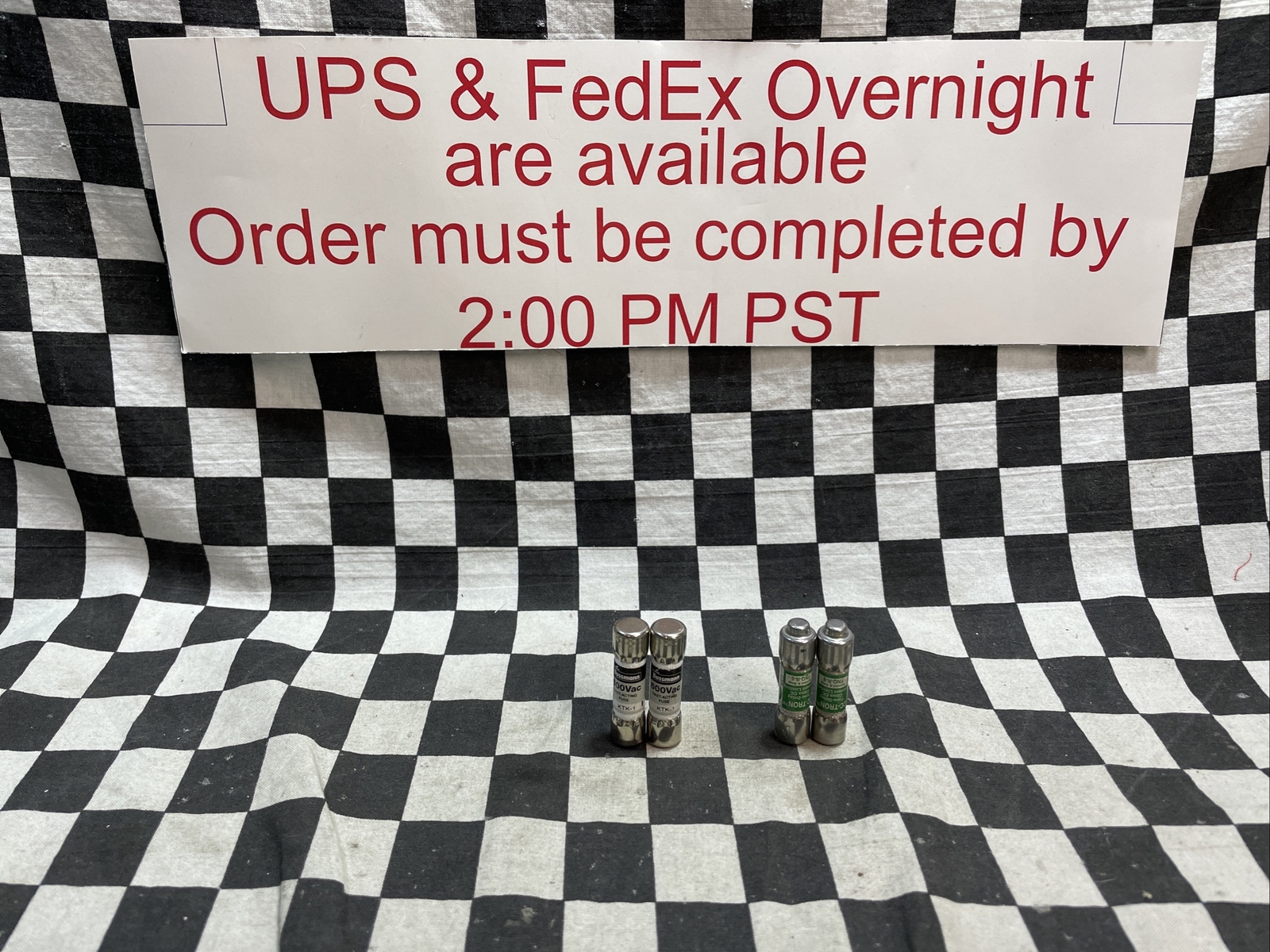 LOT OF 4, CC-TRON TIME DELAY FNQ-R-5 & BUSSMANN KTK-1, SHIPSAMEDAY#1474V1