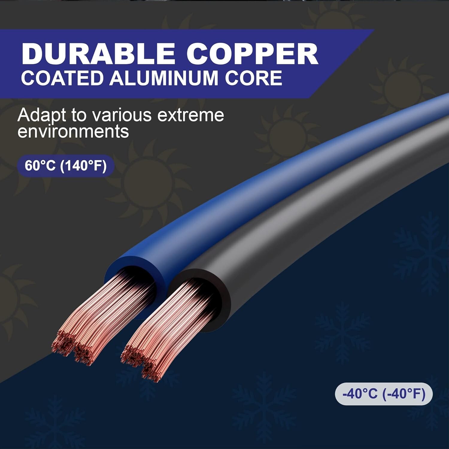 Heavy Duty Jumper Cables – 4 Gauge 20 Feet 600Amp Automotive Booster Cables for