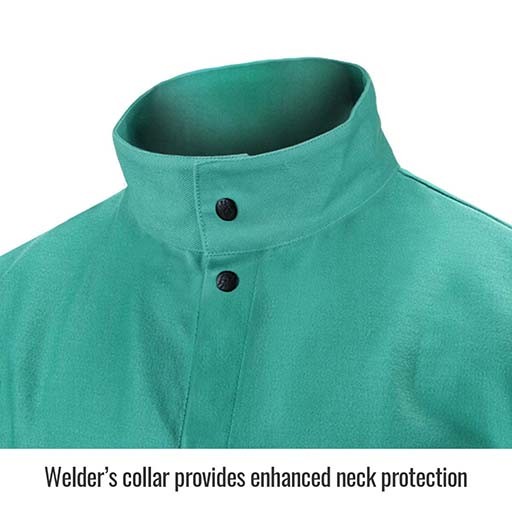 Black Stallion F9-30 C-2XL TruGuard 200 FR Cotton Welding Jacket 2XL