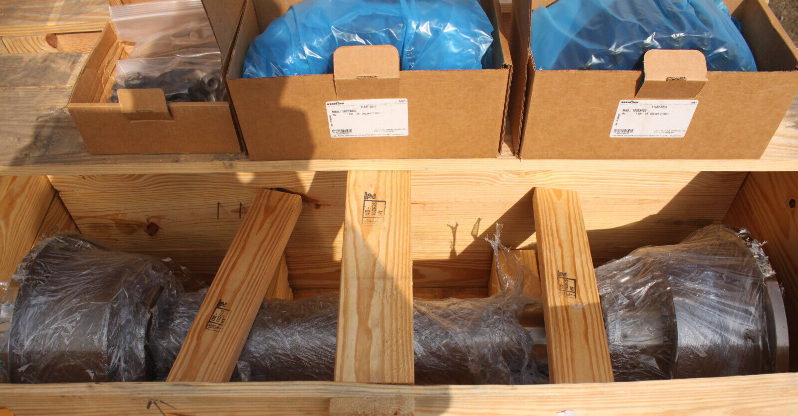 NEW FALK 1140T50 COUPLING RSB w/ (2) 1140T Grid Couplings, Gaskets & Hardware