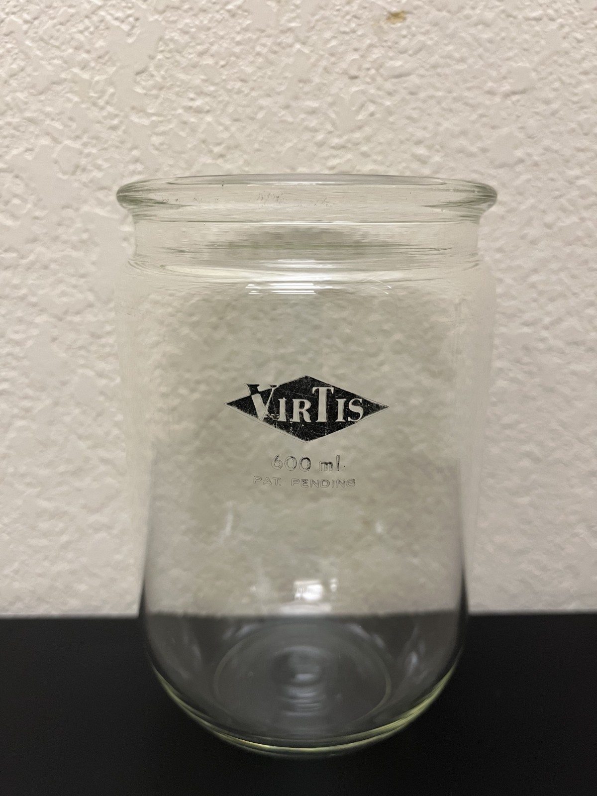 VirTis #149088 FLASK, WM, 600ML for 4″ Dryer Lid, V-F-122-RB, 1/PK
