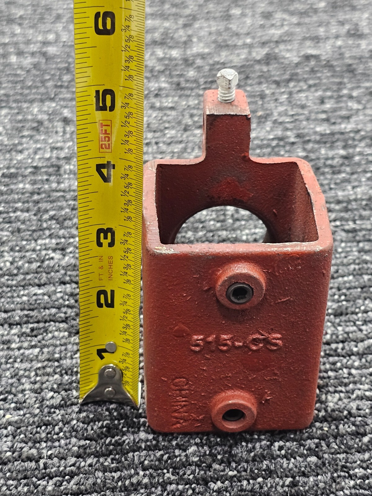 Wade WP520-2S-PN8 Lavatory Steel Carrier Arm Heavy Duty Assembly Red 515-CS 9″