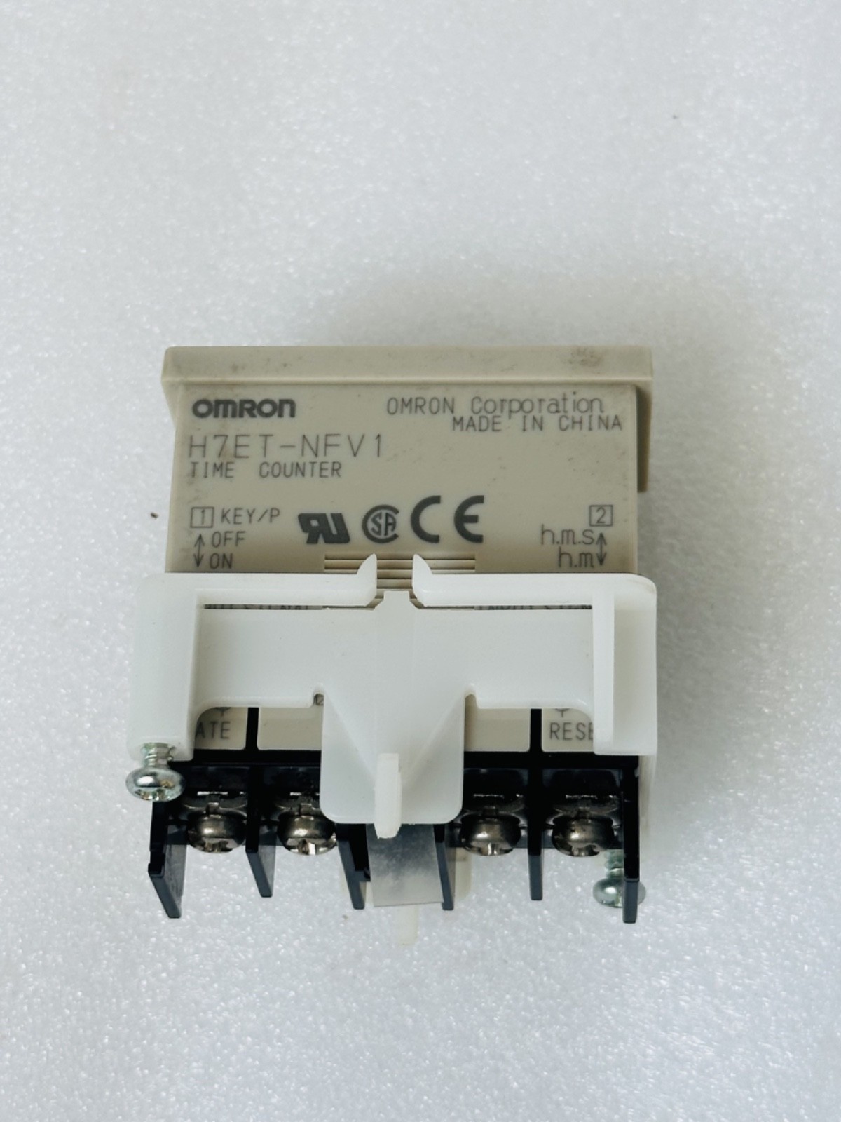 NEW OMRON Type H7ET-NFV1 Time Counter Module 1360S Omron H7ET 110V 60Hz