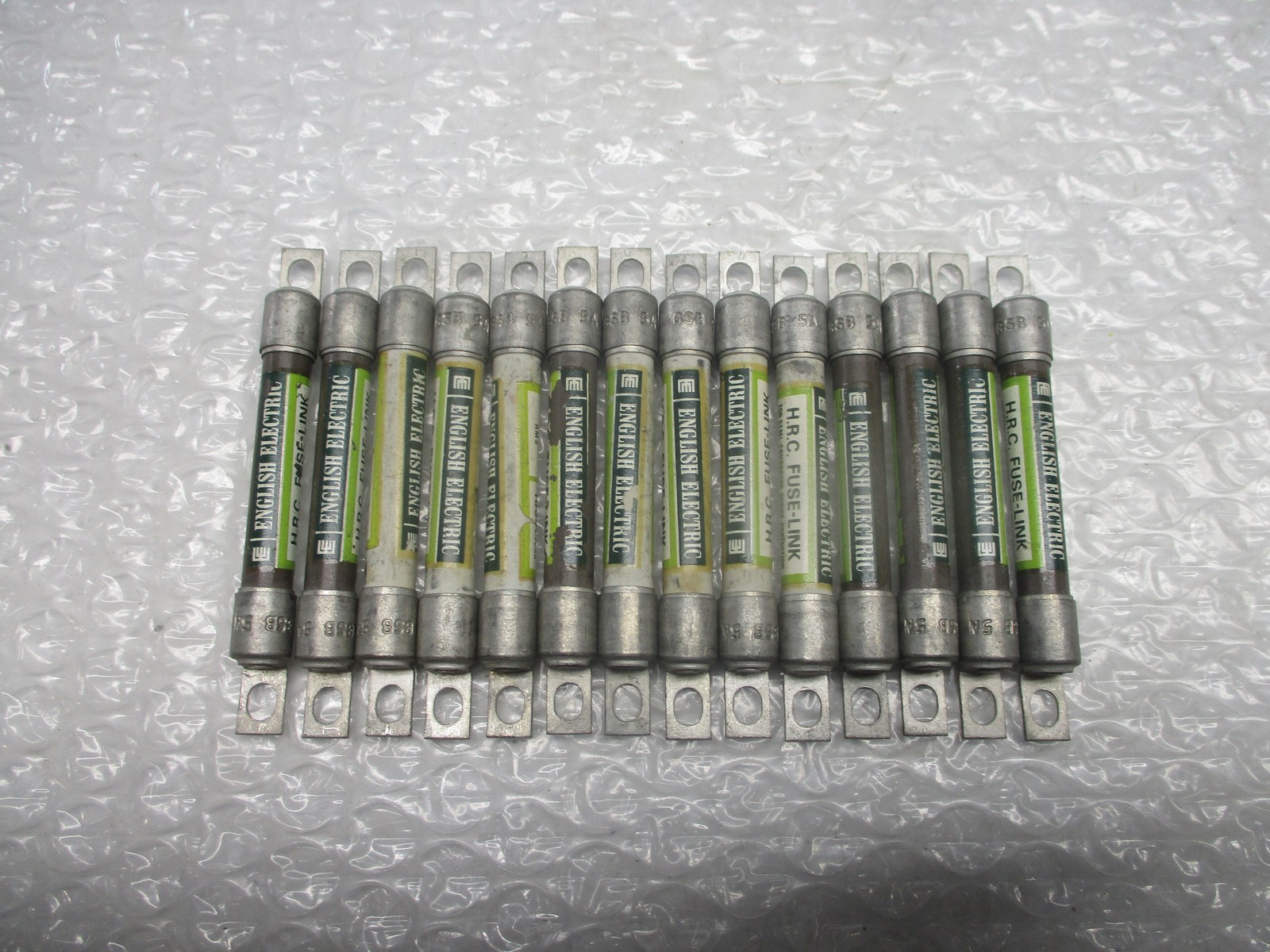 ENGLISH ELECTRIC GSB-5A FUSE LOT OF 14 NSNP