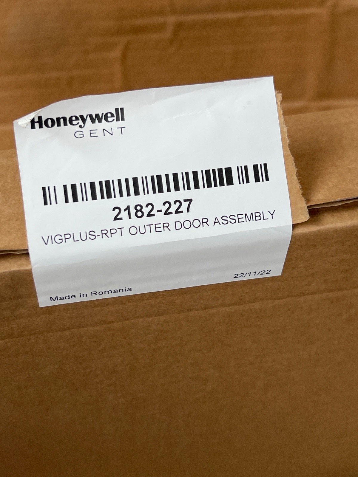 Honeywell 2182-227 VIGPLUS-RPT OUTER DOOR ASSEMBLY
