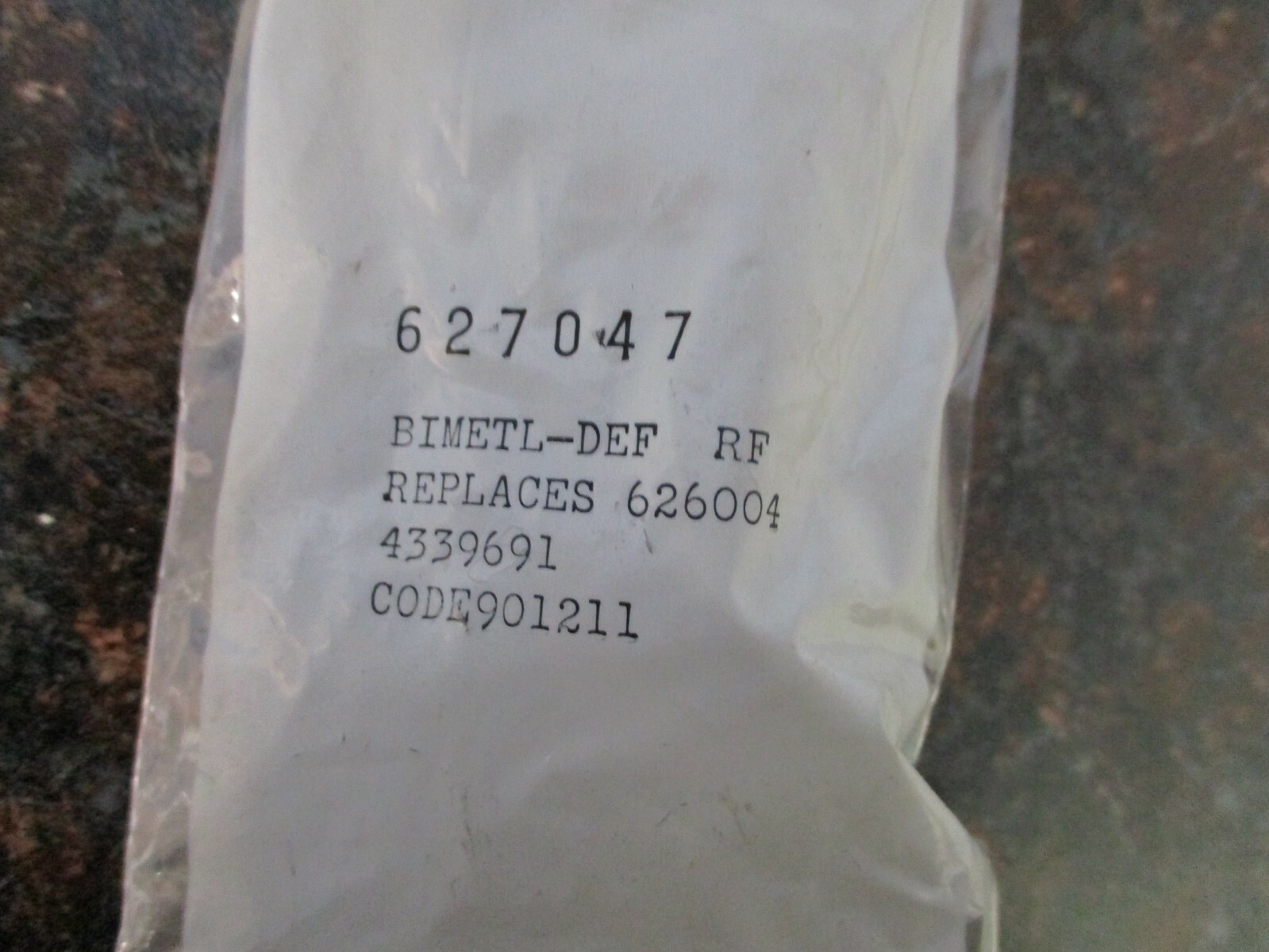 NOS FSP Whirlpool Refrigerator Thermostat 627047 4339691 626004 900405