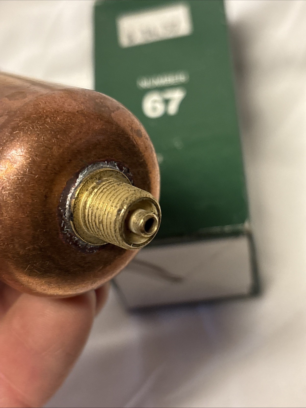 NEW Maid O Mist USA Automatic Air Eliminator Auto-Vent No 67 Brass Finish 1/8″