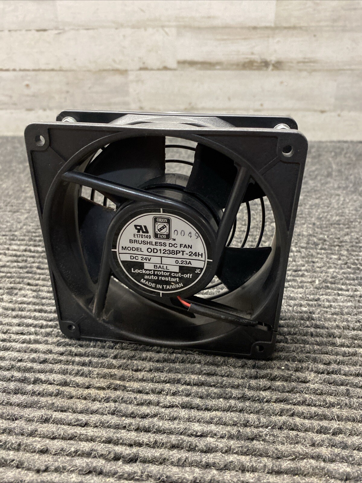ORION Brushless DC Fan OD1238PT-24H Used