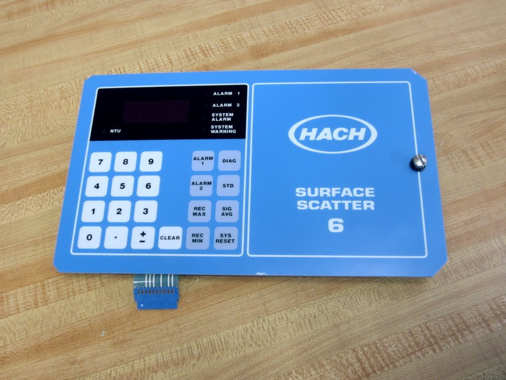 Hach 45000-12 Surface Scatter 6 Turbidimeter Top Panel Top Panel Only