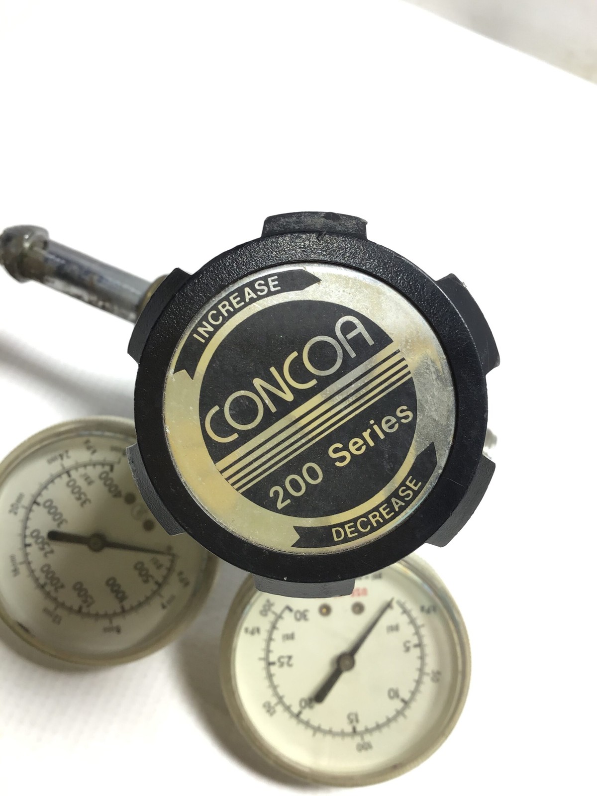 CONCOA 212 1351 Dual-Gauge Pressure Gas Regulator 30PSI 200kPa & 4000PSI 2800…