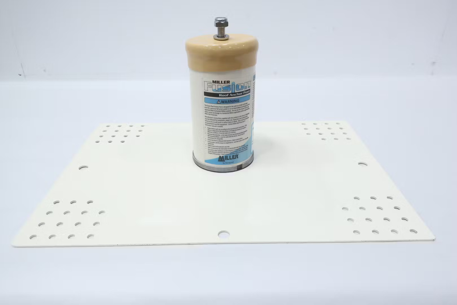Miller X10011 Fusion Metal Sheathing Lg Base Roof Anchor Post